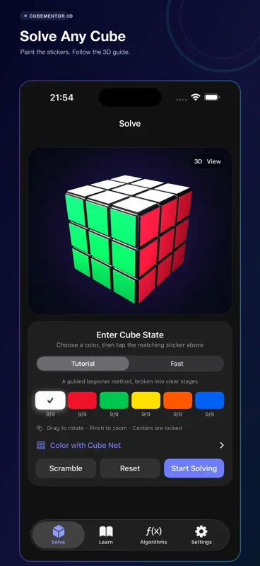 RubiksCube 3D screenshot 1 of 6