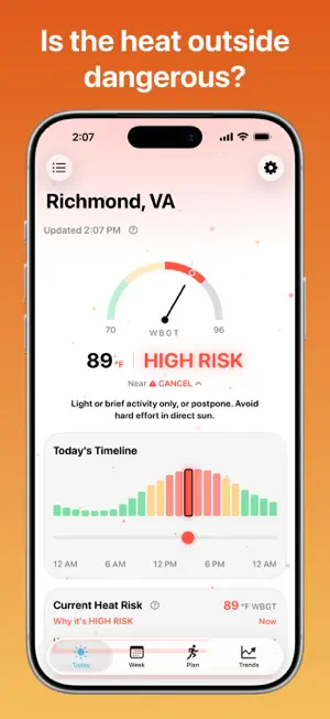 Wet Bulb Temperature: Swelter screenshot 2