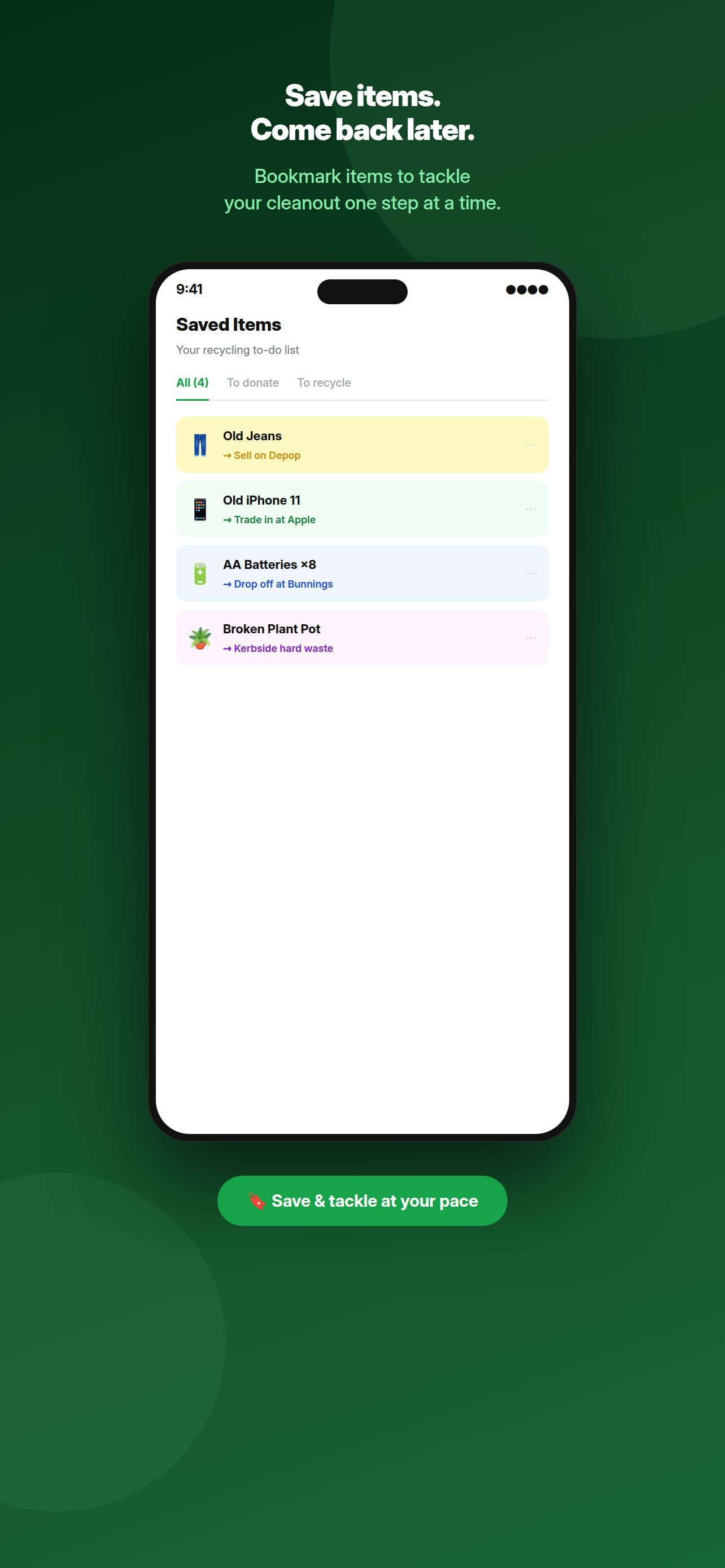 Better Than Bin Mobile screenshot 2