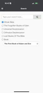 Bible Apocrypha Now screenshot #5 for iPhone