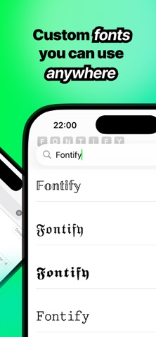 Fontify - Fonts for iPhones Screenshot 2 of 6