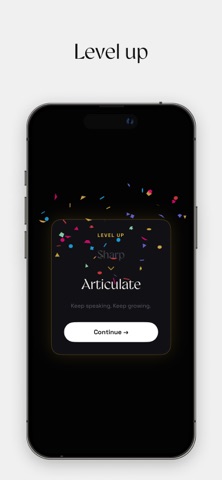 Oravio: Speak & Think Fast iPhone screenshot