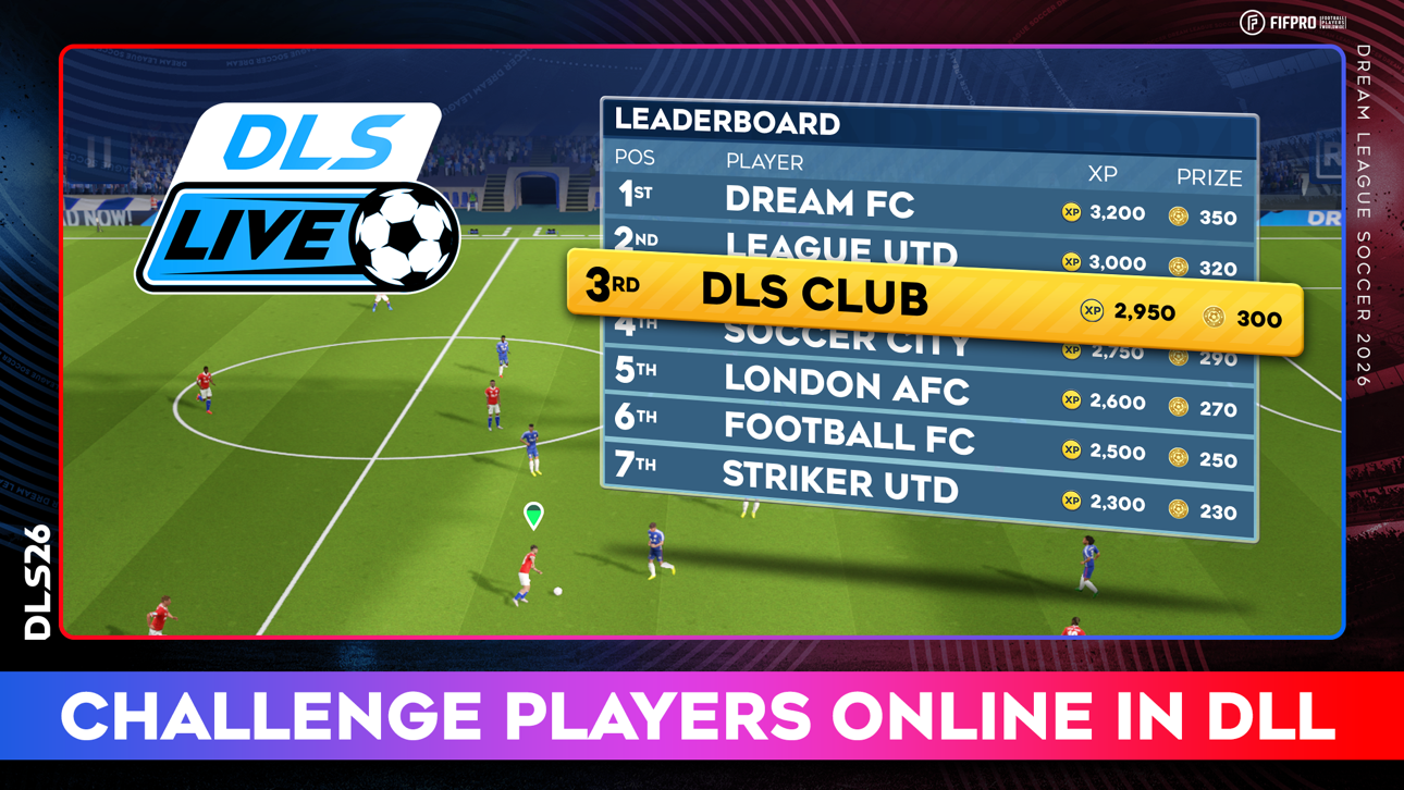 Dream League Soccer 2026 iOS Mod IPA screenshot 6 - iOS game interface