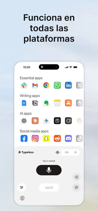 Typeless: Teclado de voz IA screenshot 8 of 8