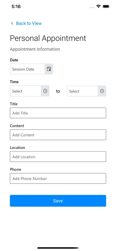 Therasoft Mobile screenshot 4