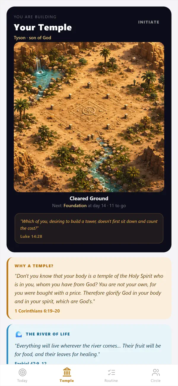 Screenshot #1 pour Daily Cross: Mind Body Spirit