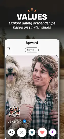 Screenshot von Upward Dating: Meet Singles auf dem iPhone 4
