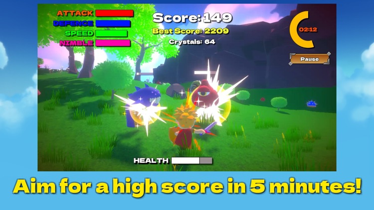 5 minutes Action RPG!?