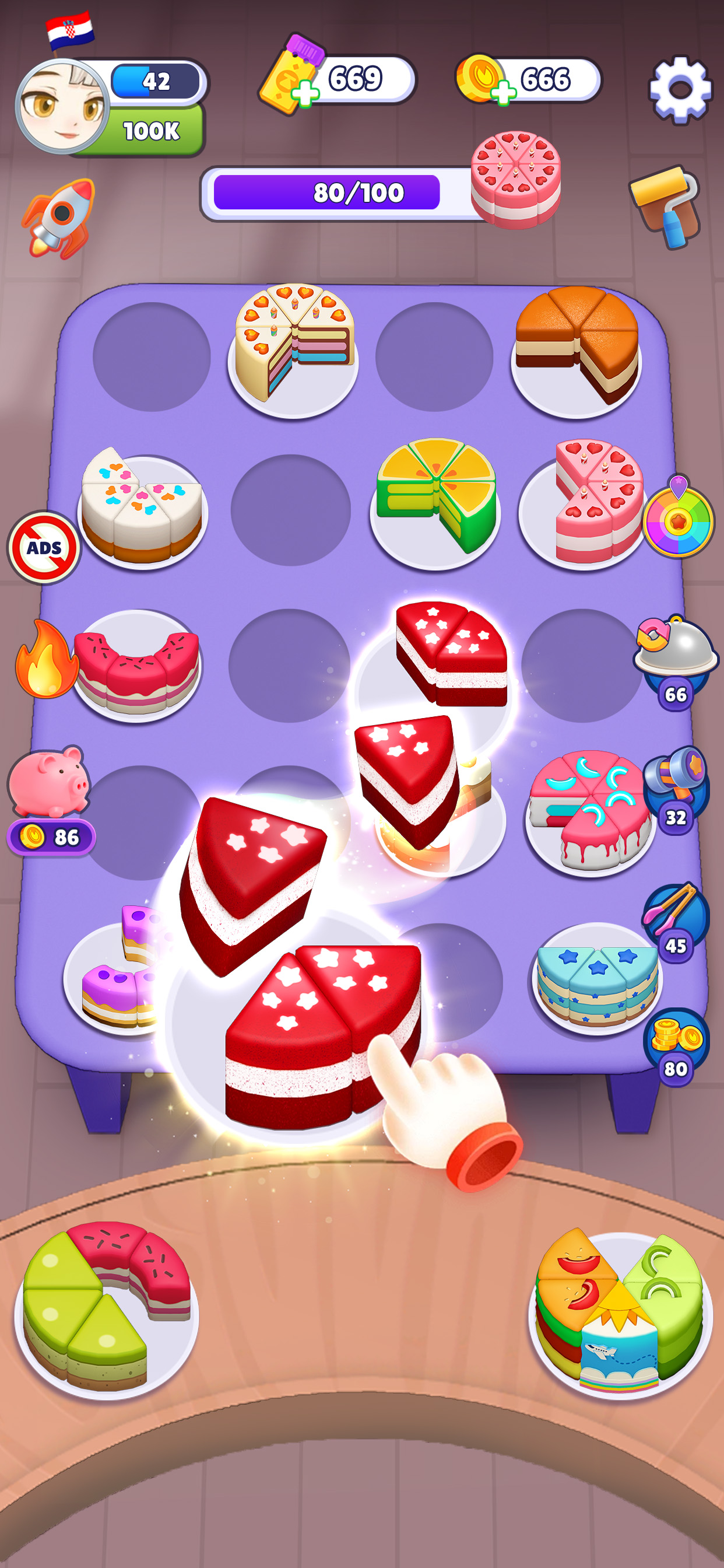 Cake Sort - Color Puzzle Game