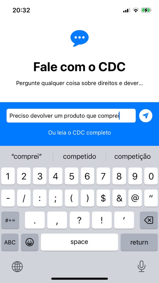 #3. Fale com o CDC (iOS) 由: Marcelo Diefenbach