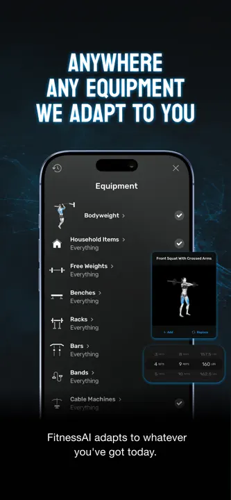 Fitness AI Gym Workout Planner: Screenshot 5 von 8