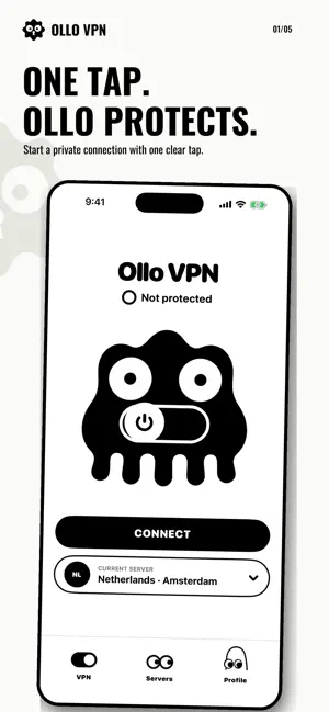 Ollo VPN — Private & Secure screenshot 1