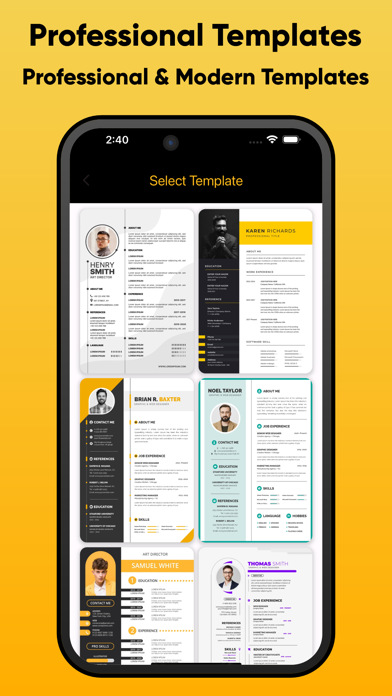 CV Maker - Resume Creator Screenshot