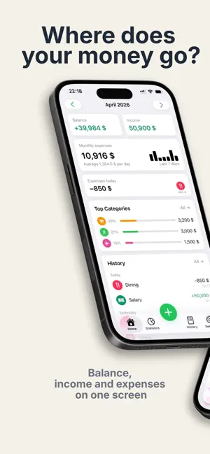 GreenWallet: Finance Tracker screenshot 1