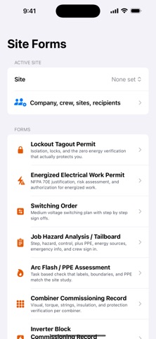 FieldWatt: Solar PV Toolkit iPhone screenshot