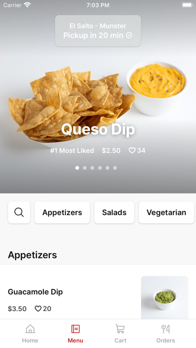 El Salto Mexican Restaurant Screenshot