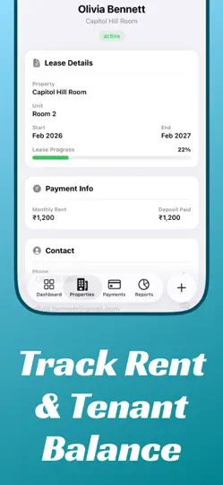 Rent & Tenant Manager iPhone Ekran Görüntüsü 3