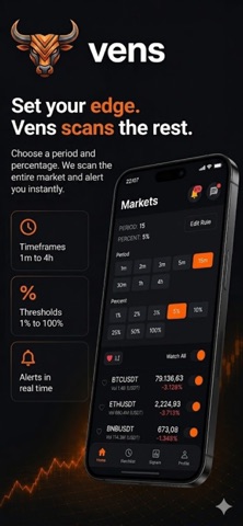 Vens – Crypto Signal Tracker Screenshot 2 of 4