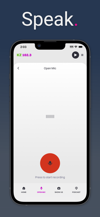 KZ 102.3 Screenshot 3 of 5