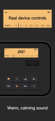 Static FM: White Noise Machine iPhone screenshot
