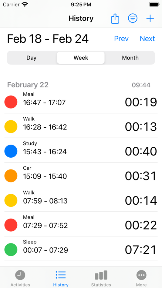 #2. Time Meter - Tracker and Sheet (iOS) 由: Productive Tools OU