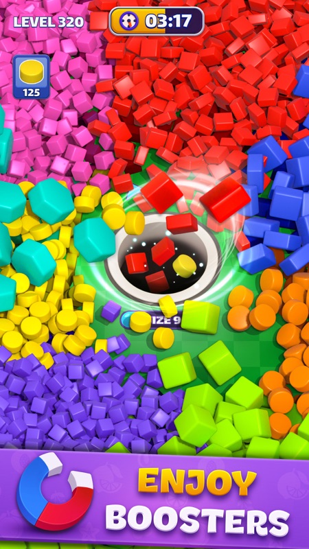 Tiles In Hole: Black Hole screenshot 7