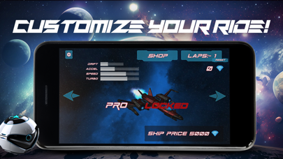 Hover Racer - Shoot and Race Screenshot