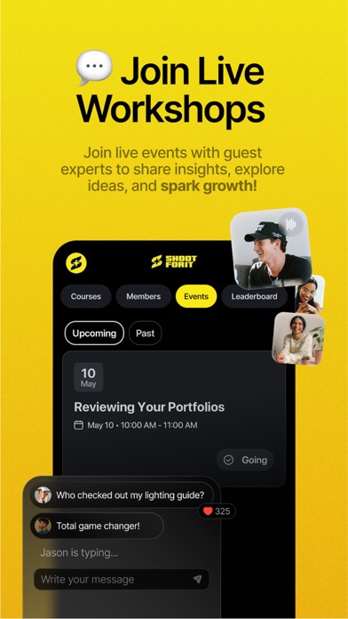 ShootForIt iPhone screenshot 3 - Social Networking app