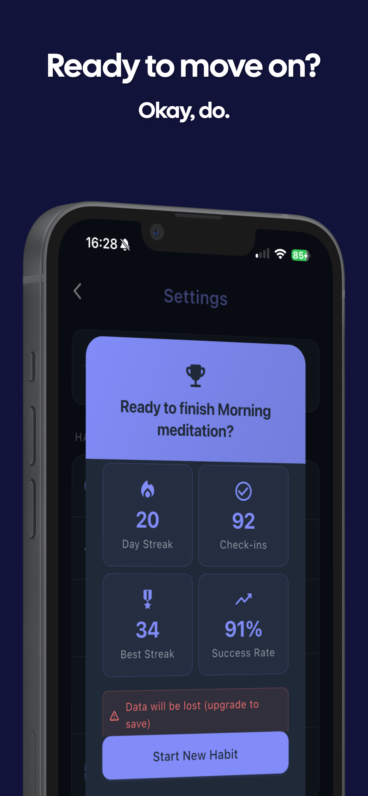 Habit Tracker - One screenshot 5