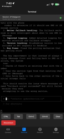 Tinyagent screenshot