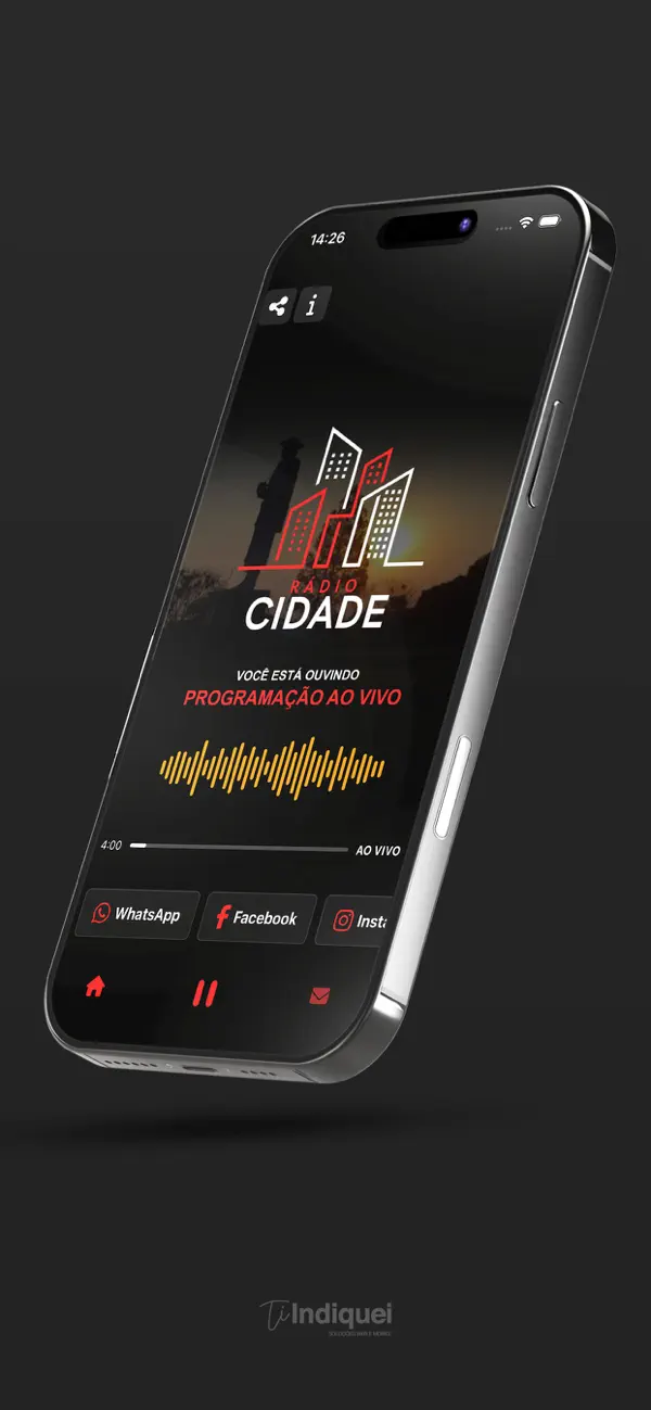 Screenshot #1 pour Rádio Cidades SLG 98.7