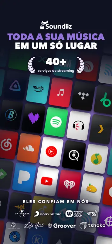 Soundiiz: Transferir playlists screenshot 1 of 5