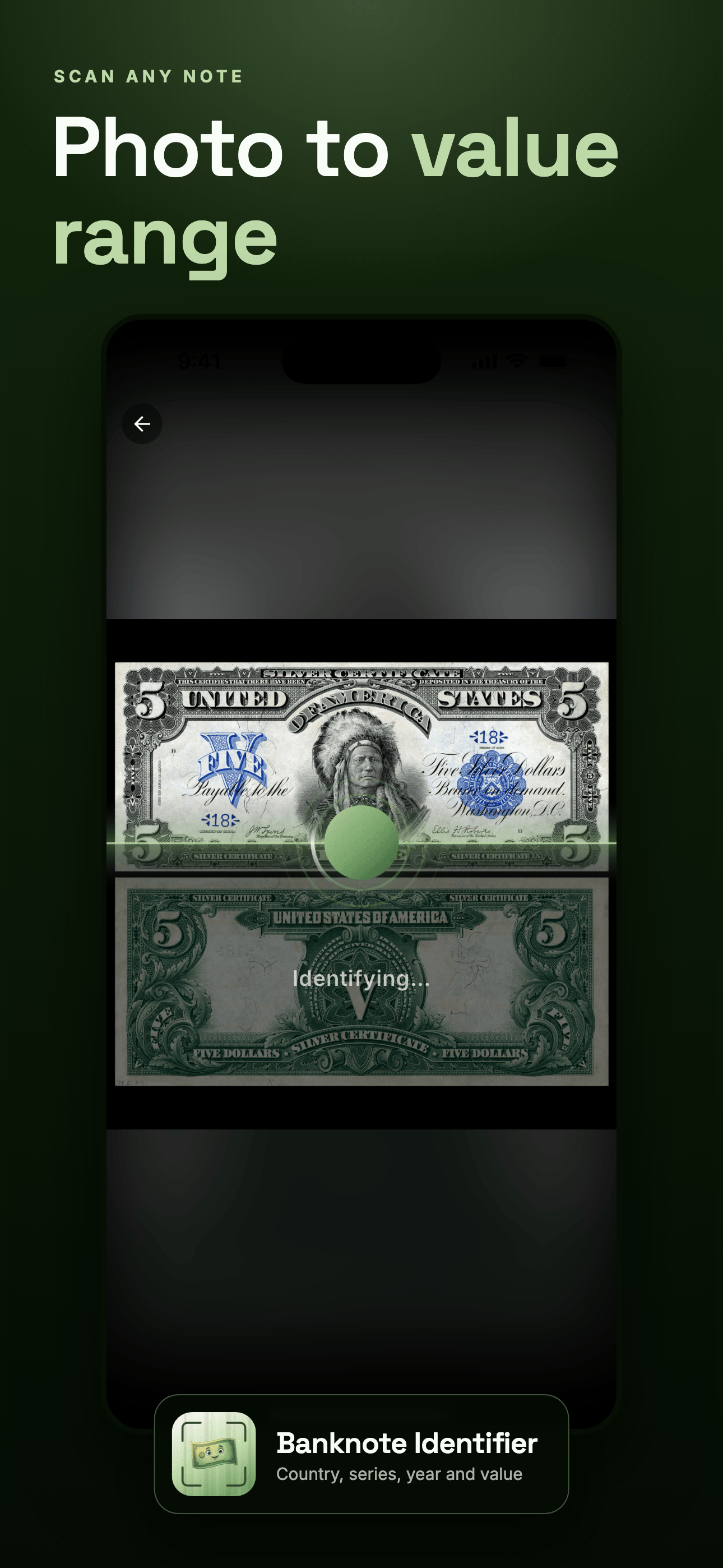 Banknote Identifier & Value screenshot 6