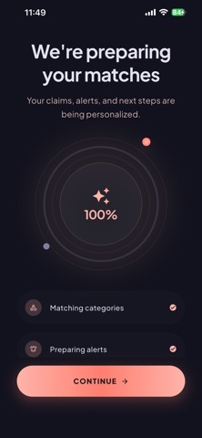 ClaimNow: Track Claims iPhone screenshot