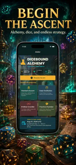 Dicebound Alchemy screenshot 1
