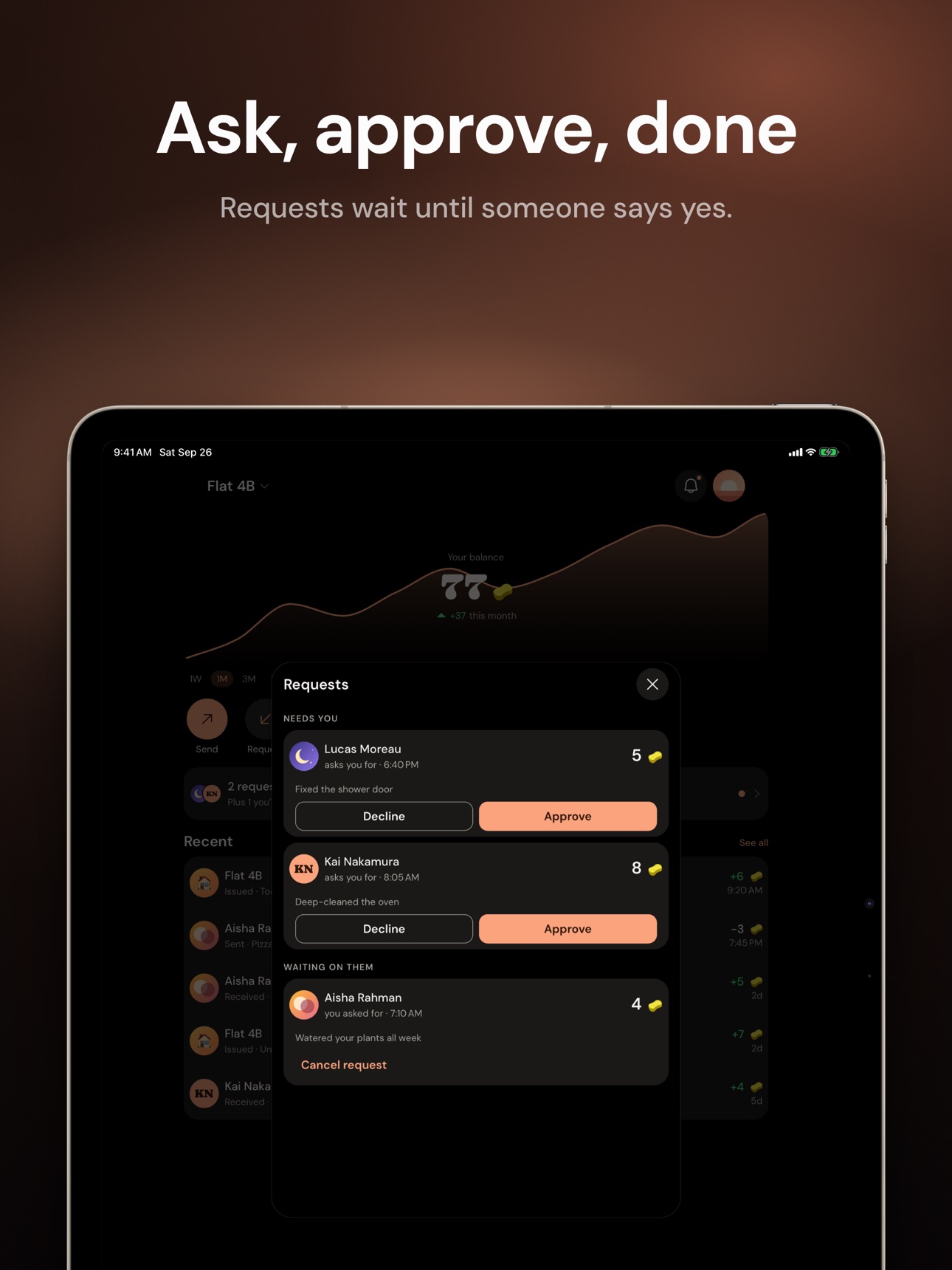 Screenshot 11 of iou – people points