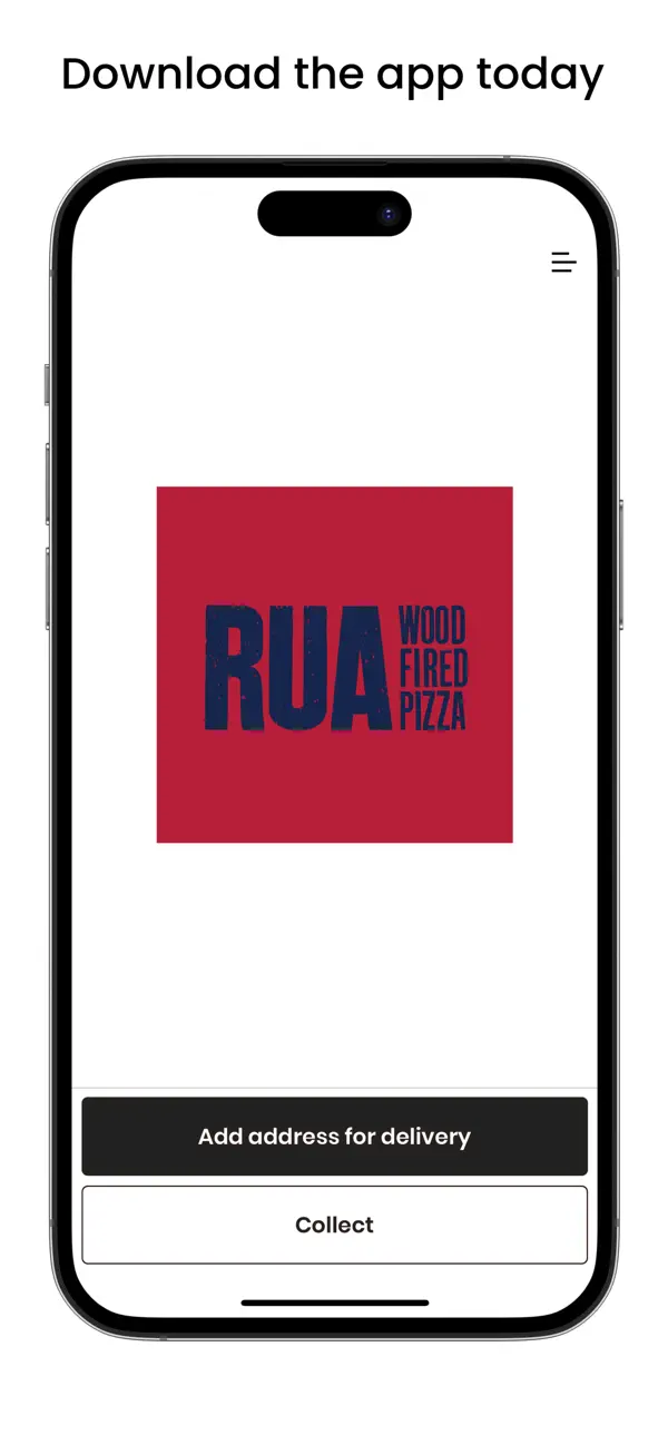 Screenshot #1 pour Rua Woodfired Pizza