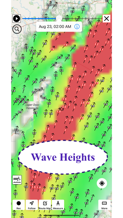 Marine Weather-Wind Tide Wave Screenshot