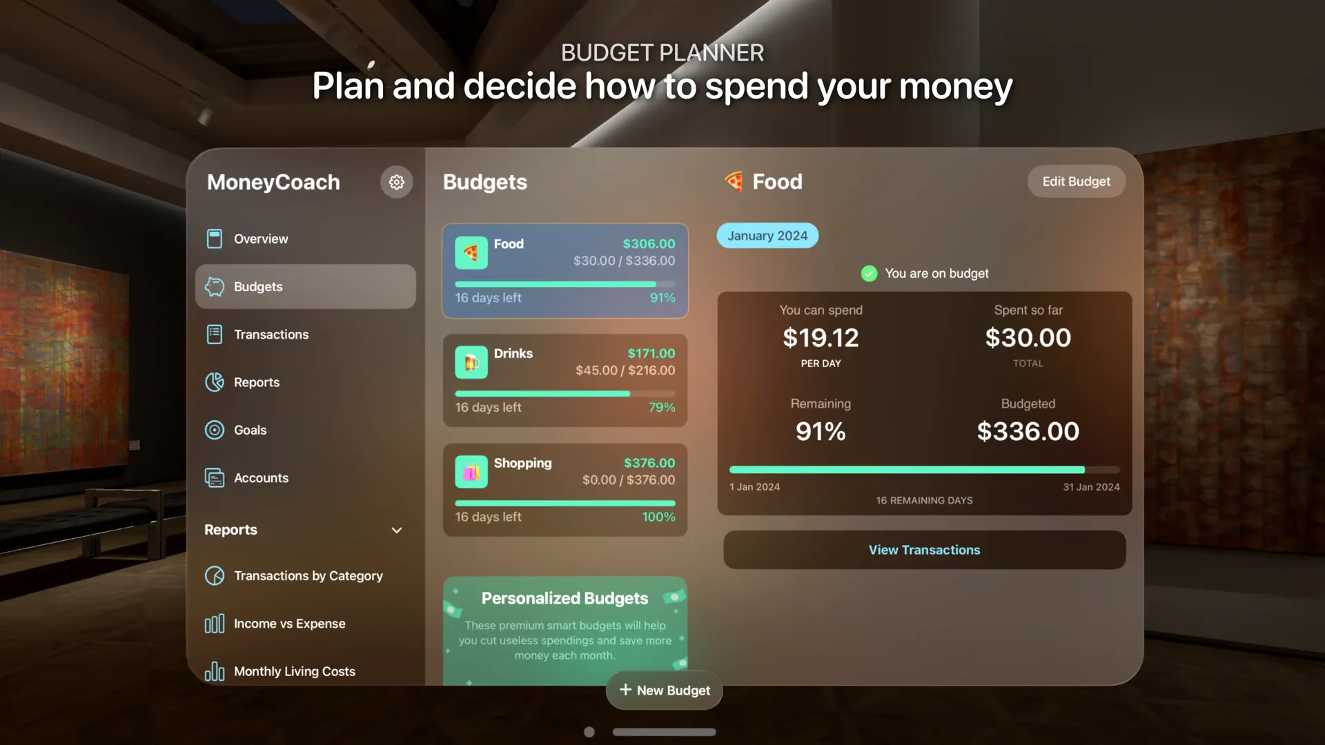 MoneyCoach: Budget Planner screenshot 4