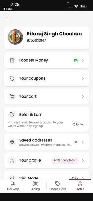 Foodelo screenshot 4