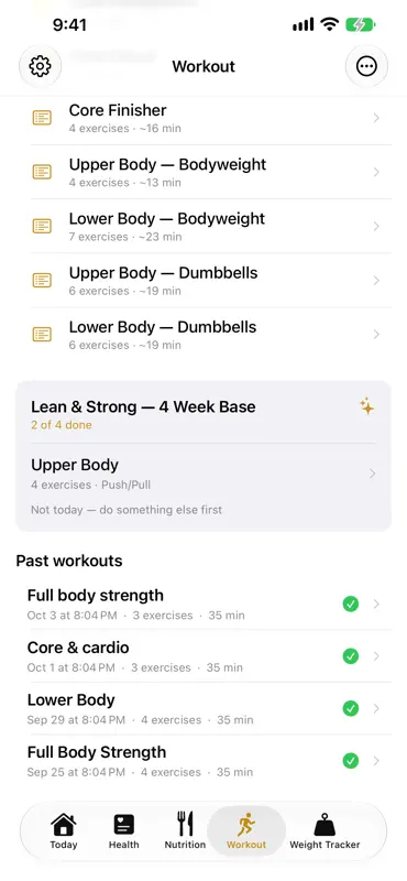 Peelr Fitness screenshot 3 of 5