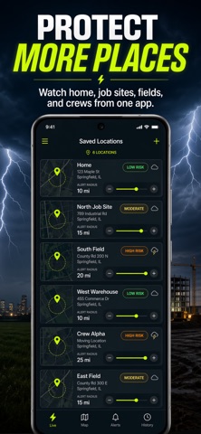 Lightning Tracker & Radar Map Screenshot 4 of 4