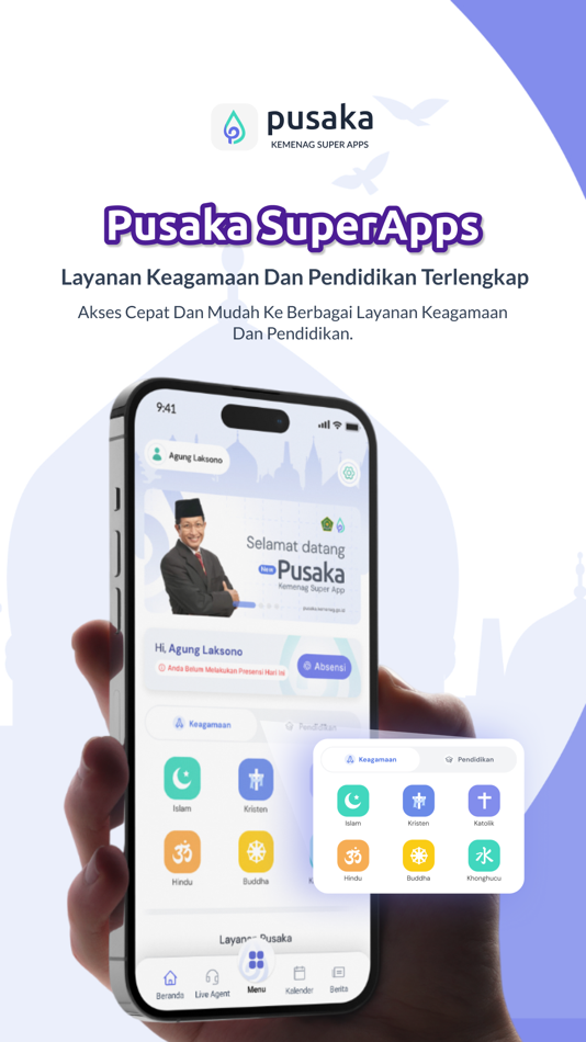 #5. Pusaka Apps (iOS) Podle: Kementerian Agama RI