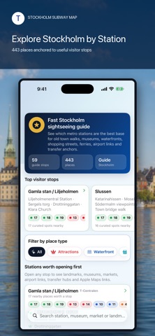 Stockholm Subway Map Screenshot 10 of 10