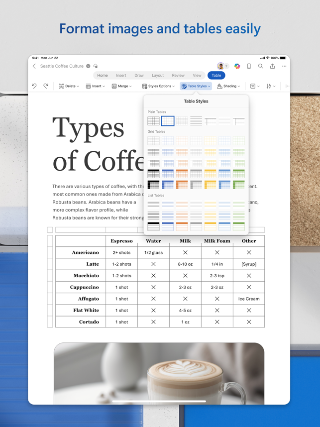 ‎Microsoft Word Screenshot