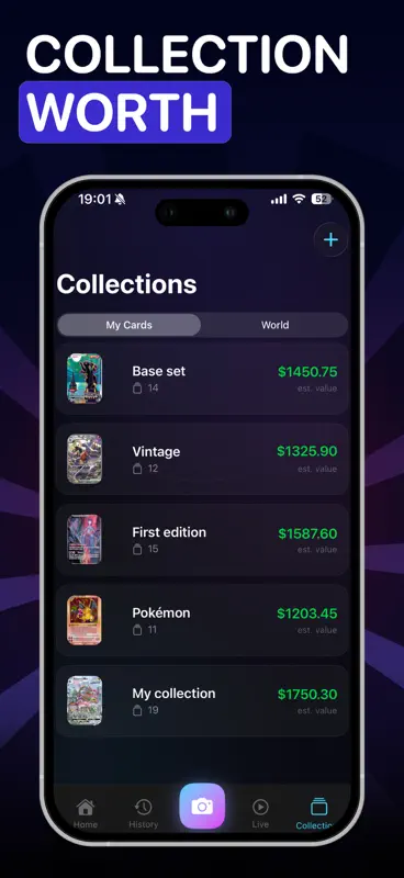 Pullr - TCG Card Value Scanner screenshot 2 of 3