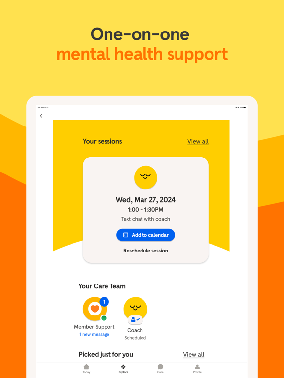 Headspace: Meditation & Sleep iPad screenshot 8 - Health & Fitness app