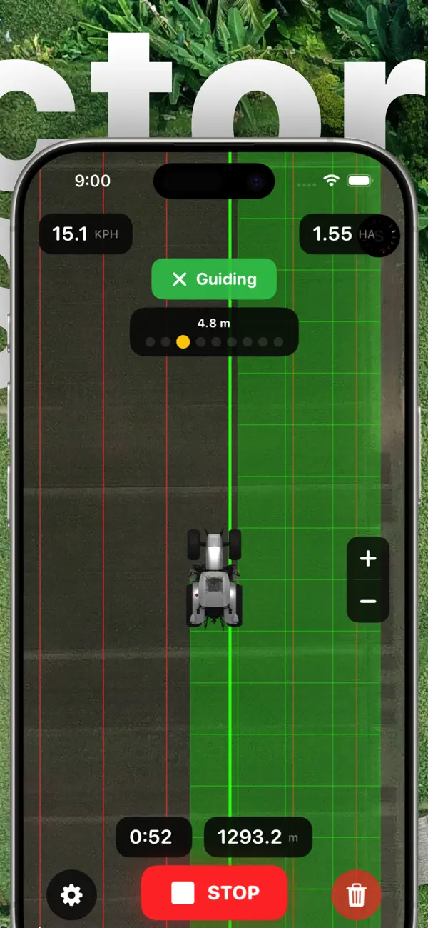 Screenshot #2 pour FieldMate: Tracteur GPS