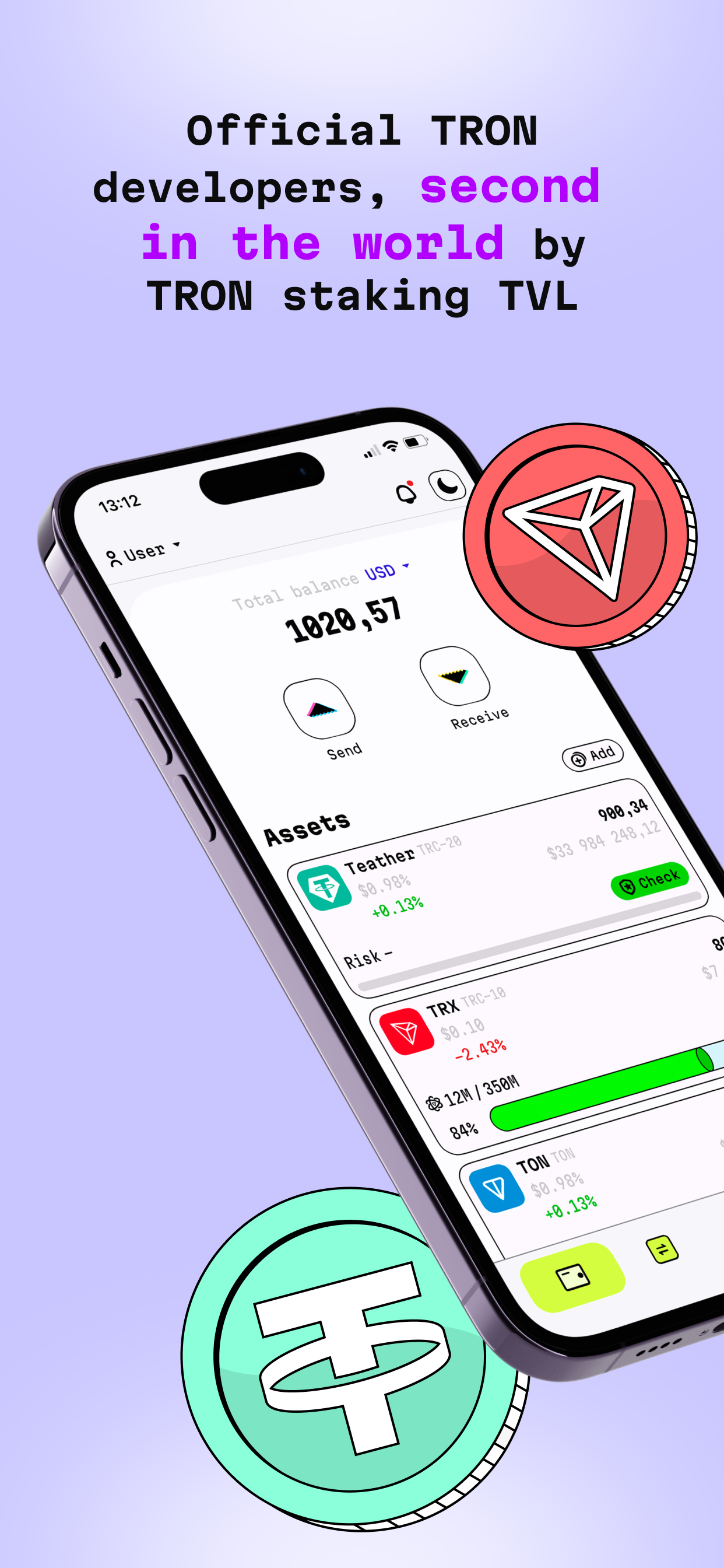 TR.ENERGY: Tron & USDT Wallet