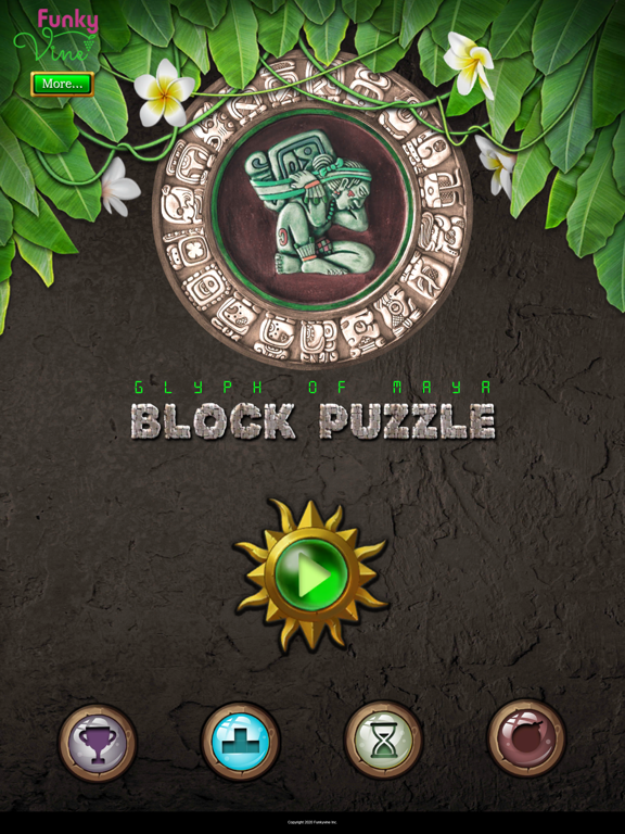 Screenshot #4 pour Glyph of Maya : Block Puzzle